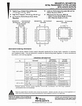 DataSheet SN74ABT573A pdf